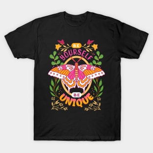 Butterfly Be Yourself Be Unique T-Shirt